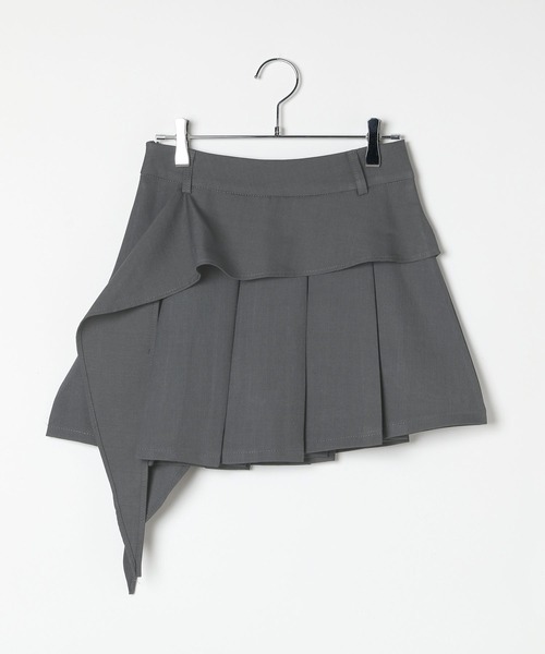 ALAND(エーランド)の「3.3 Field Trip/カスケードプリーツミニスカート(スカート・レディース・グレー/ブラック/ブラウン・FREE)」の20枚目の写真