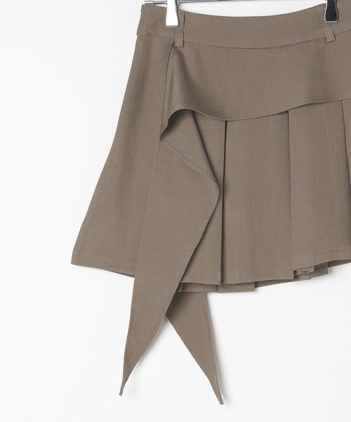 ALAND(エーランド)の「3.3 Field Trip/カスケードプリーツミニスカート(スカート・レディース・グレー/ブラック/ブラウン・FREE)」の8枚目の写真