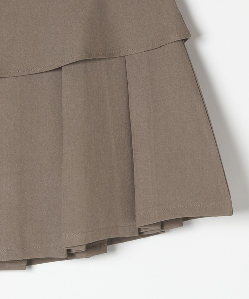 ALAND(エーランド)の「3.3 Field Trip/カスケードプリーツミニスカート(スカート・レディース・グレー/ブラック/ブラウン・FREE)」の10枚目の写真