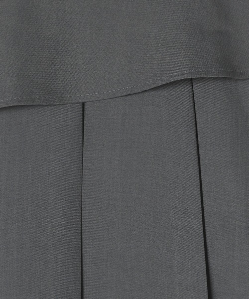 ALAND(エーランド)の「3.3 Field Trip/カスケードプリーツミニスカート(スカート・レディース・グレー/ブラック/ブラウン・FREE)」の13枚目の写真