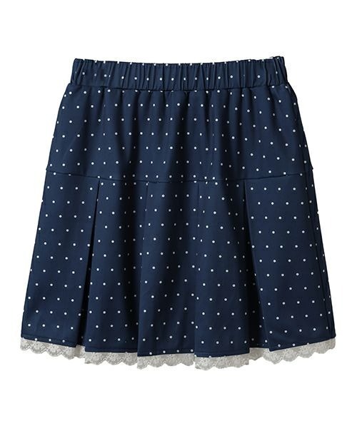 Candy Stripper(キャンディストリッパー)の「TINY DOT JERSEY スカート(スカート・レディース・ネイビー/ブラウン/ブラック・FREE)」の2枚目の写真