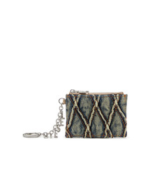 DIESEL(fB[[)̃EBY J[hz_[ CHARM-D CARD HOLDER WITH CHAIN(J[hP[X)