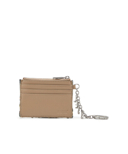 【美品】DIESEL カードホルダー CHARM-D ケース ウィメンズ カードホルダー CHARM-D CARD HOLDER WITH CHAIN（カード