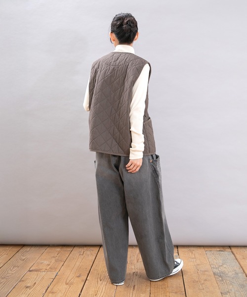 セール】R4361 前ポケットがダブルなバギーパンツ（デニムパンツ  