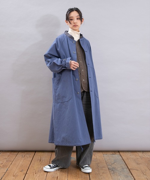 URCH RNA(アーチ アールエヌエー)の「R4361 前ポケットがダブルなバギーパンツ(デニムパンツ・レディース・インディゴブルー/ブラック/ワンウォッシュ・FREE)」の18枚目の写真