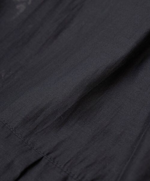 YECCA VECCA（イェッカヴェッカ）の「【2点SET】シアーシャツ×Aラインキャミワンピース（シャツワンピース・レディース・ブラック/ベージュ/パープル・FREE）」の14枚目の写真