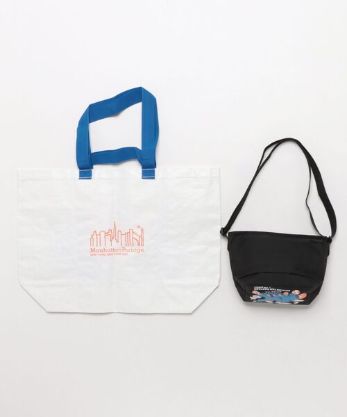 Manhattan Portage(マンハッタンポーテージ)の「NYLON MESSENGER BAG (XXS) BP W/DIV TMP(メッセンジャーバッグ・メンズ・ブラック・X-SMALL)」の8枚目の写真
