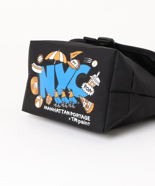 Manhattan Portage(マンハッタンポーテージ)の「NYLON MESSENGER BAG (XXS) BP W/DIV TMP(メッセンジャーバッグ・メンズ・ブラック・X-SMALL)」の7枚目の写真