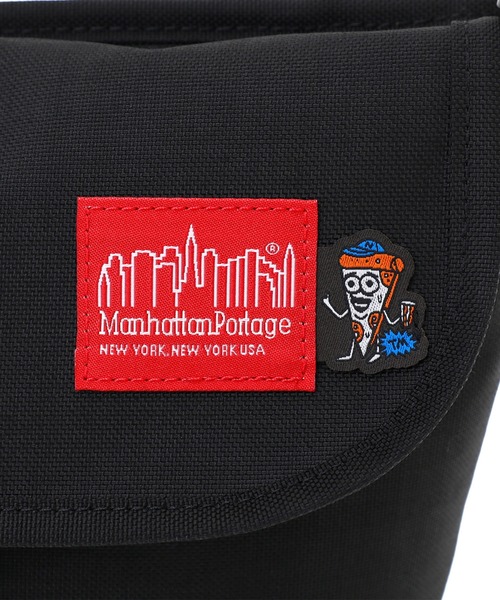 Manhattan Portage(マンハッタンポーテージ)の「NYLON MESSENGER BAG (XXS) BP W/DIV TMP(メッセンジャーバッグ・メンズ・ブラック・X-SMALL)」の10枚目の写真