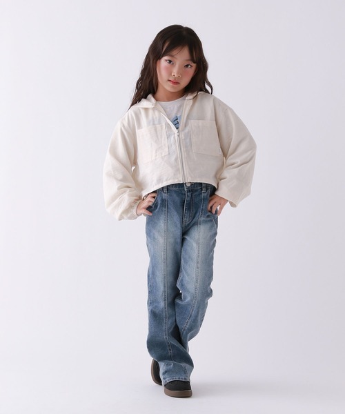 10C REPIPI（ジューシーレピピ）の「【10C REPIPI】デニムフレアパンツ（デニムパンツ・キッズ・ブルー系/ブラック系/ブルー系その他・120cm/130cm/110cm）」の8枚目の写真
