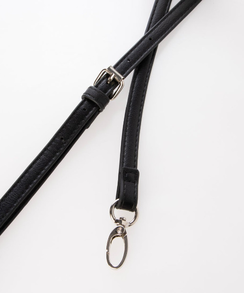 cache cache(カシュ カシュ)の「カシュカシュ cachecache / プラ手ハンドルキラキラミニ2wayバッグ(ショルダーバッグ・レディース・ブラック/ブラック系その他・FREE)」の9枚目の写真