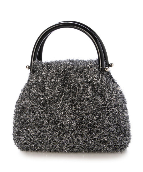 cache cache(カシュ カシュ)の「カシュカシュ cachecache / プラ手ハンドルキラキラミニ2wayバッグ(ショルダーバッグ・レディース・ブラック/ブラック系その他・FREE)」の11枚目の写真