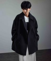 SALON adam et rope'(サロン アダム エ ロペ)の<追加>【WEB限定】MANTECOウールPコート(ピーコート)