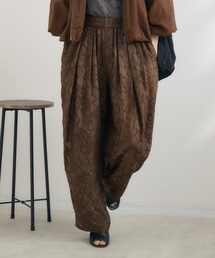 KATHARINE ROSS | 【KATHARINE ROSS】フラワーカット ジャガードパンツ(その他パンツ)