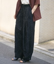 KATHARINE ROSS（キャサリンロス）の「【KATHARINE ROSS】フラワーカット ジャガードパンツ（その他パンツ）」