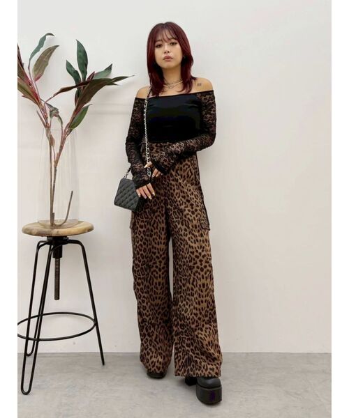 EVRIS（エヴリス）の「サイドレースアップボディースーツ（Tシャツ/カットソー・レディース・ホワイト/ブラウン/ブラック・FREE）」の19枚目の写真