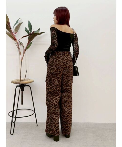 EVRIS（エヴリス）の「サイドレースアップボディースーツ（Tシャツ/カットソー・レディース・ホワイト/ブラウン/ブラック・FREE）」の21枚目の写真