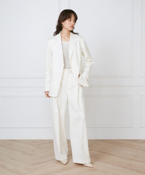 INED（イネド）の「異素材畦編みニット 《la veille by SUPERIOR CLOSET》（ニット/セーター・レディース・シルバー/ゴールド・9号）」の6枚目の写真