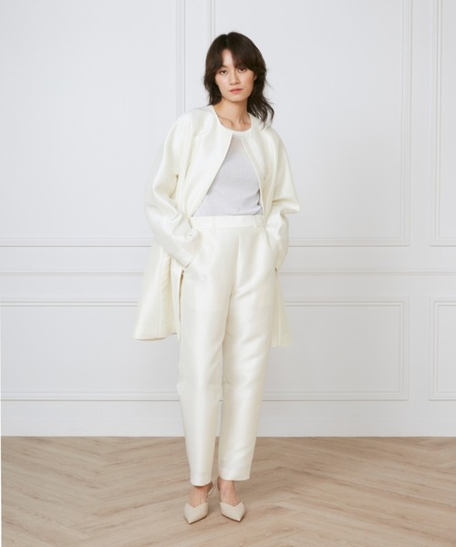 INED（イネド）の「異素材畦編みニット 《la veille by SUPERIOR CLOSET》（ニット/セーター・レディース・シルバー/ゴールド・9号）」の11枚目の写真