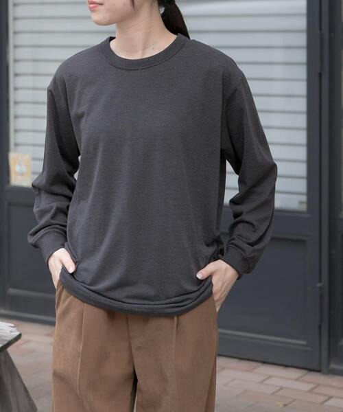 セール】FORK&SPOON CAVEボーダーロングスリーブTシャツ（Tシャツ