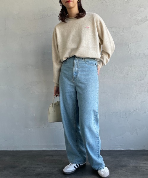 DANTON クルーネックプルオーバー 40 ニット DANTON クルーネックプルオーバー 40 ニット