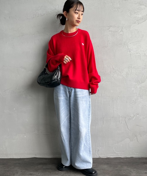 【SALE】DANTON ダントン レッド　赤　 ウール ニット セーター 36 新品】DANTON ダントン レッド 赤 ウール ニット セーター 36 楽天市場