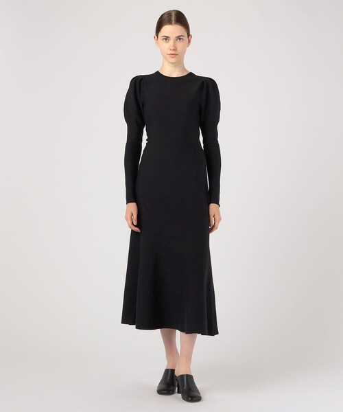TOMORROWLAND （トゥモローランド）の「GABRIELA HEARST HANNAH DRESS（ワンピース・レディース・ブラック・XS）」の2枚目の写真