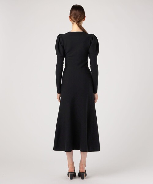 TOMORROWLAND （トゥモローランド）の「GABRIELA HEARST HANNAH DRESS（ワンピース・レディース・ブラック・XS）」の4枚目の写真
