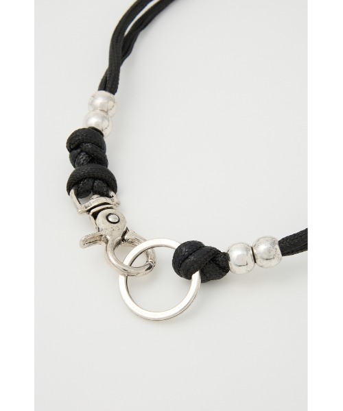 LAGUA GEM（ラグアジェム）の「ROPE CLIP ネックレス（ネックレス・レディース・ブラック・FREE）」の7枚目の写真