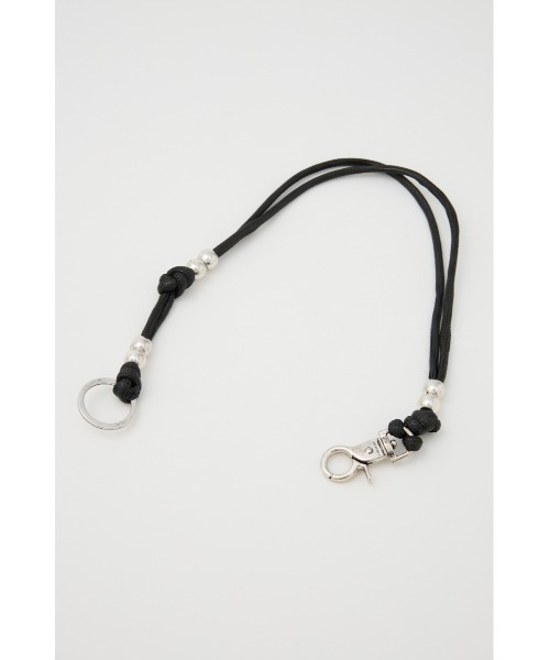LAGUA GEM（ラグアジェム）の「ROPE CLIP ネックレス（ネックレス・レディース・ブラック・FREE）」の3枚目の写真