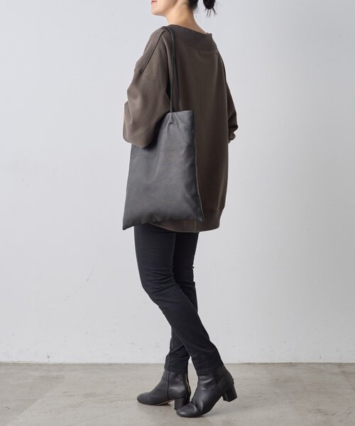 BEARDSLEY(ビアズリー)の「《15 quinze》レザーBAG(トートバッグ・レディース・ブラック・FREE)」の7枚目の写真