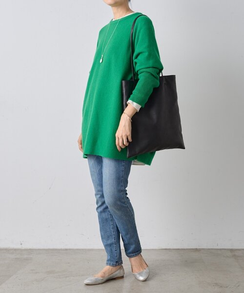 BEARDSLEY(ビアズリー)の「《15 quinze》レザーBAG(トートバッグ・レディース・ブラック・FREE)」の8枚目の写真