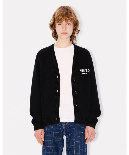 KENZO(ケンゾー)の「'Boke Flower' コットンウール カーディガン(カーディガン/ボレロ・レディース・ブラック系その他5・SMALL/X-SMALL)」の7枚目の写真