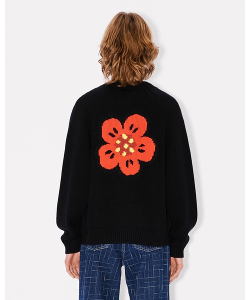 KENZO(ケンゾー)の「'Boke Flower' コットンウール カーディガン(カーディガン/ボレロ・レディース・ブラック系その他5・SMALL/X-SMALL)」の6枚目の写真