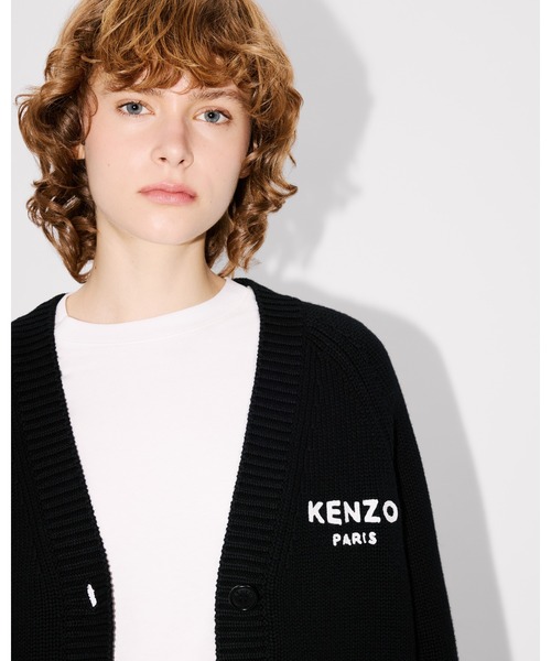 KENZO(ケンゾー)の「'Boke Flower' コットンウール カーディガン(カーディガン/ボレロ・レディース・ブラック系その他5・SMALL/X-SMALL)」の5枚目の写真