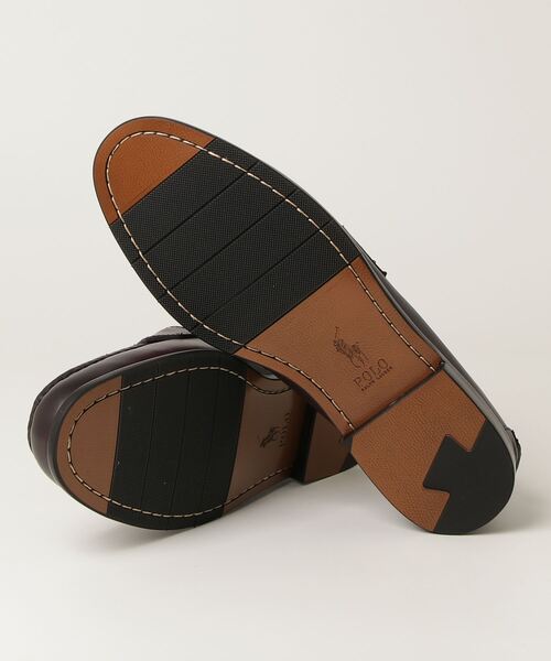 POLO RALPH LAUREN（ポロ ラルフ ローレン）の「Alston バーニッシュド レザー ペニー ローファー（ローファー・メンズ・パープル・9D/8D/7.5D/10D）」の7枚目の写真