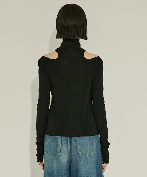 JOHN LAWRENCE SULLIVAN/ジョンローレンスサリバン】WOOL RIB HOLLOWED