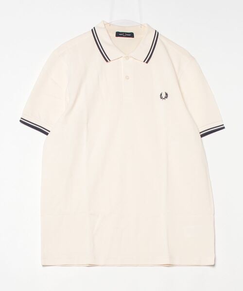 FRED PERRY（フレッドペリー）の「FRED RERRY フレッドペリー TWIN TIPPED 半袖 ポロシャツ（ポロシャツ・メンズ・ネイビー系/ブラック/ネイビー系2/ホワイト系その他/ネイビー系1/ホワイト系その他2・X-LARGE/LARGE/MEDIUM/SMALL）」の18枚目の写真