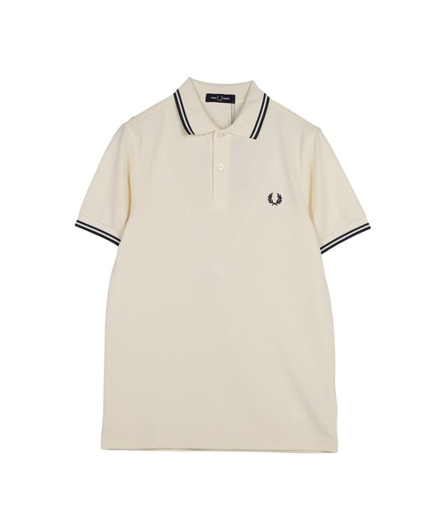 FRED PERRY（フレッドペリー）の「FRED RERRY フレッドペリー TWIN TIPPED 半袖 ポロシャツ（ポロシャツ・メンズ・ネイビー系/ブラック/ネイビー系2/ホワイト系その他/ネイビー系1/ホワイト系その他2・X-LARGE/LARGE/MEDIUM/SMALL）」の3枚目の写真