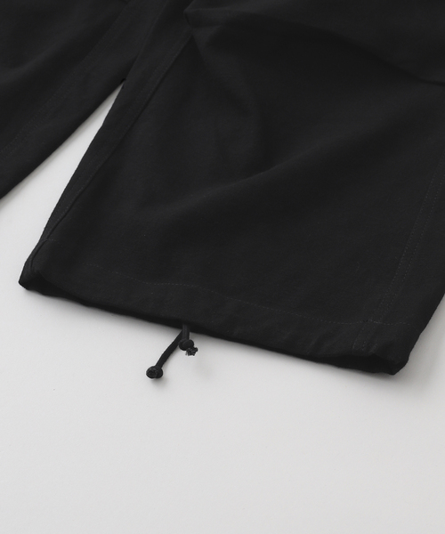 Story mfg.(ストーリーエムエフジー)の「STORY mfg. / ストーリーエムエフジー. PEACE PANTS(カーゴパンツ・メンズ・ブラック・MEDIUM)」の4枚目の写真