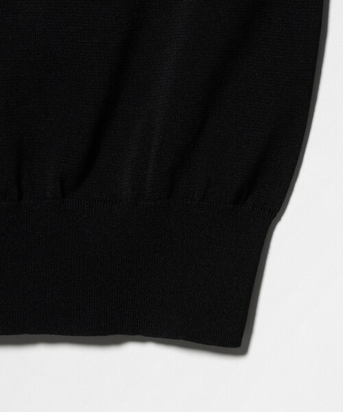 ATTISESSION(アティセッション)の「<ATTISESSION>タンクトップ×ストール ニット トップス(ニット/セーター・レディース・ブラック/オフホワイト・FREE)」の11枚目の写真