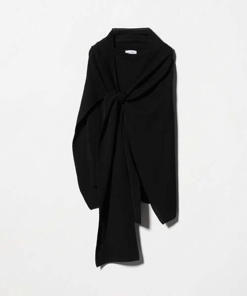 ATTISESSION(アティセッション)の「<ATTISESSION>タンクトップ×ストール ニット トップス(ニット/セーター・レディース・ブラック/オフホワイト・FREE)」の15枚目の写真