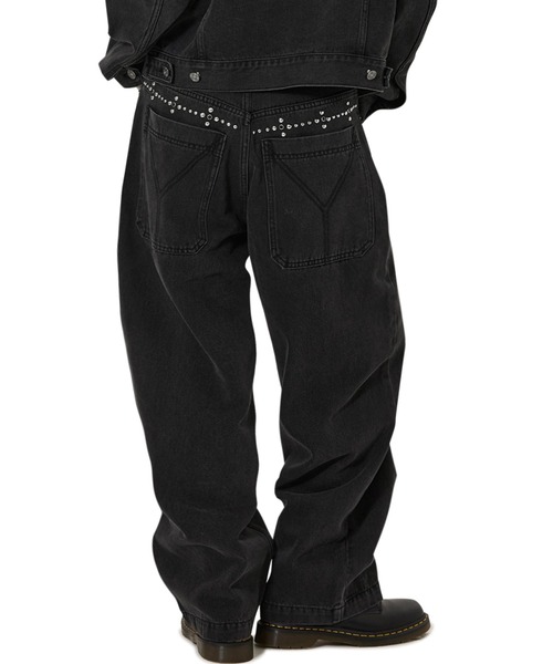 わい＼(^o^)／わい OY/オーワイ』STUD WIDE VOLUME PANTS/スタッドワイドボリュームパンツ