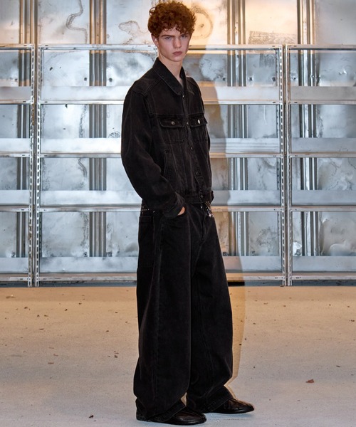 OY/オーワイ』STUD WIDE VOLUME PANTS/スタッドワイドボリュームパンツ