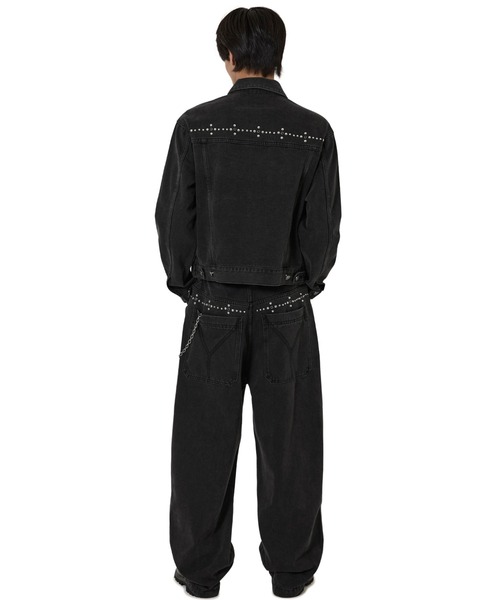 わい＼(^o^)／わい OY/オーワイ』STUD WIDE VOLUME PANTS/スタッドワイドボリュームパンツ