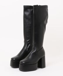 one way | 厚底ロングブーツ(ブーツ)