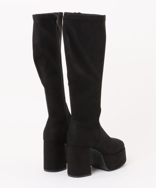 one way（ワンウェイ）の「厚底ロングブーツ（ブーツ・レディース・ブラック/ブラック系その他・SMALL/MEDIUM/LARGE）」の3枚目の写真