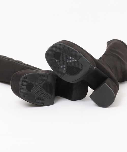 one way（ワンウェイ）の「厚底ロングブーツ（ブーツ・レディース・ブラック/ブラック系その他・SMALL/MEDIUM/LARGE）」の4枚目の写真