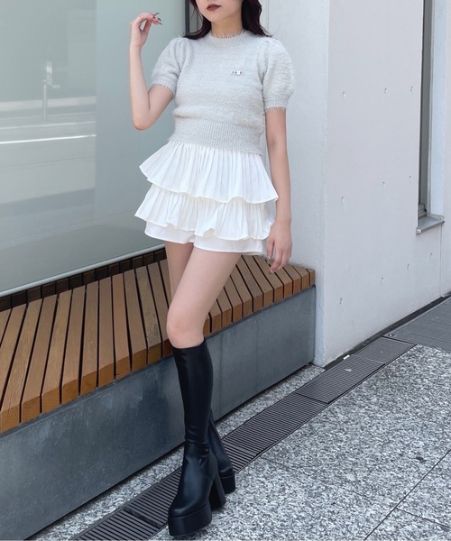 one way（ワンウェイ）の「厚底ロングブーツ（ブーツ・レディース・ブラック/ブラック系その他・SMALL/MEDIUM/LARGE）」の11枚目の写真