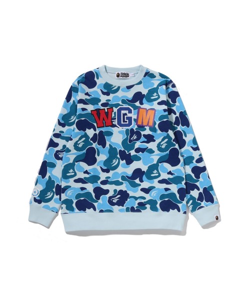 BAPE kids アベイシングエイプ スウェット140 A BATHING APE｜ア ベイシング エイプ（キッズ）のスウェット（ブルー